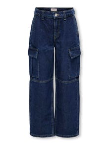 ONLY Straight Fit Jeans -Dark Blue Denim - 15304255