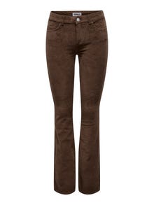 ONLY Rasplamsano prianjanje Srednji struk Izreži pokretanje Hlače -Shopping Bag - 15304256