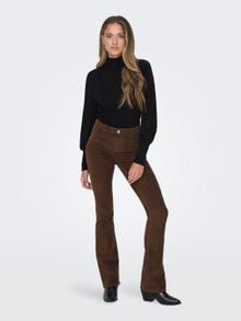 ONLY Flared Fit Mid waist Boot-cut Trousers -Shopping Bag - 15304256