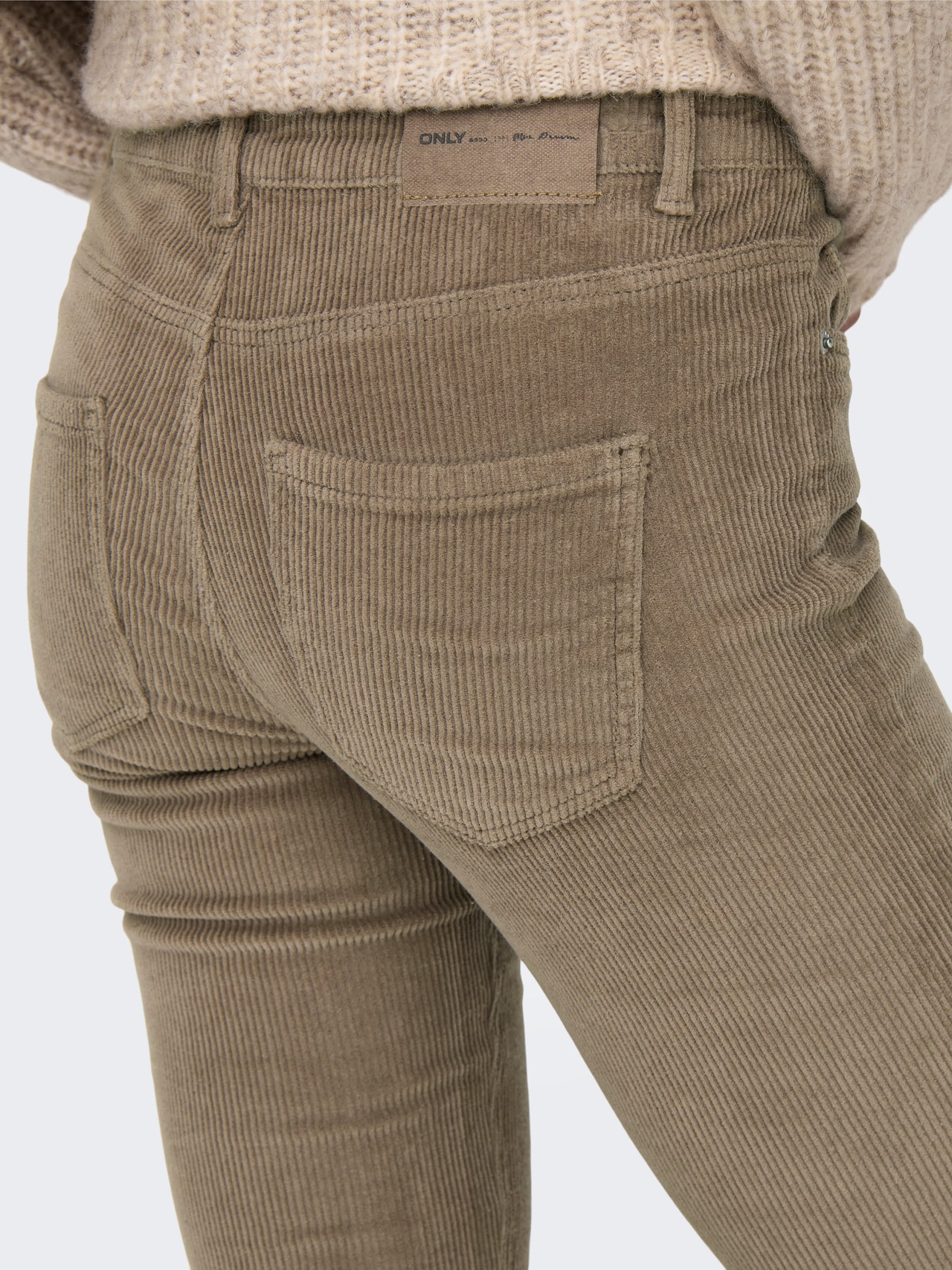 ONLY Dames Broek Onlmary Global Mid Sweetf Cord Cc Pnt Rp - Comfortabele Corduroy Broek
