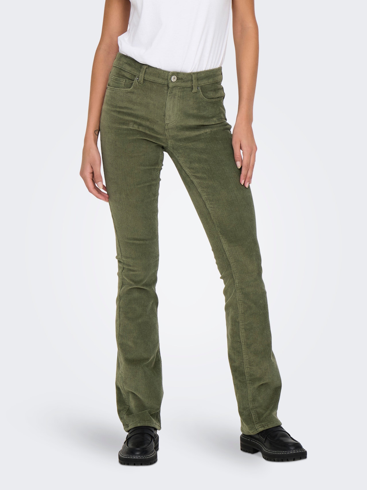 ONLY ONLMARY-GLOBAL Flared fit Housut -Kalamata - 15304256