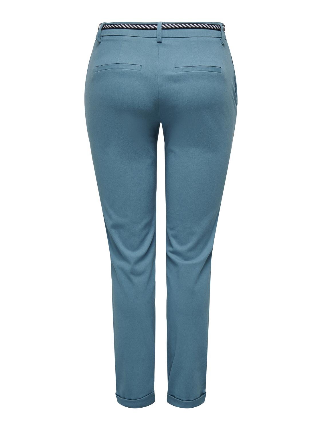 ONLY Chinos Slim Fit Taille moyenne -Storm Blue - 15304257