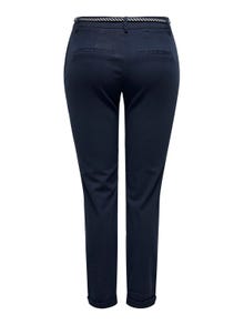 ONLY Slim fit Mid waist Chino's -Total Eclipse - 15304257