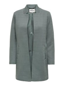 ONLY Coat with high collar -Balsam Green - 15304271