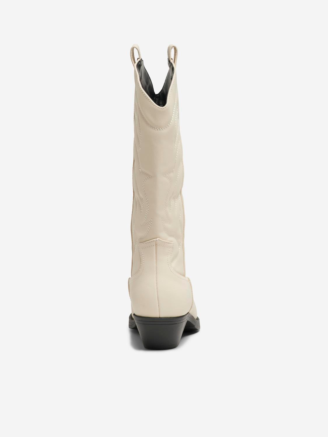 White cowboy boots on sale topshop