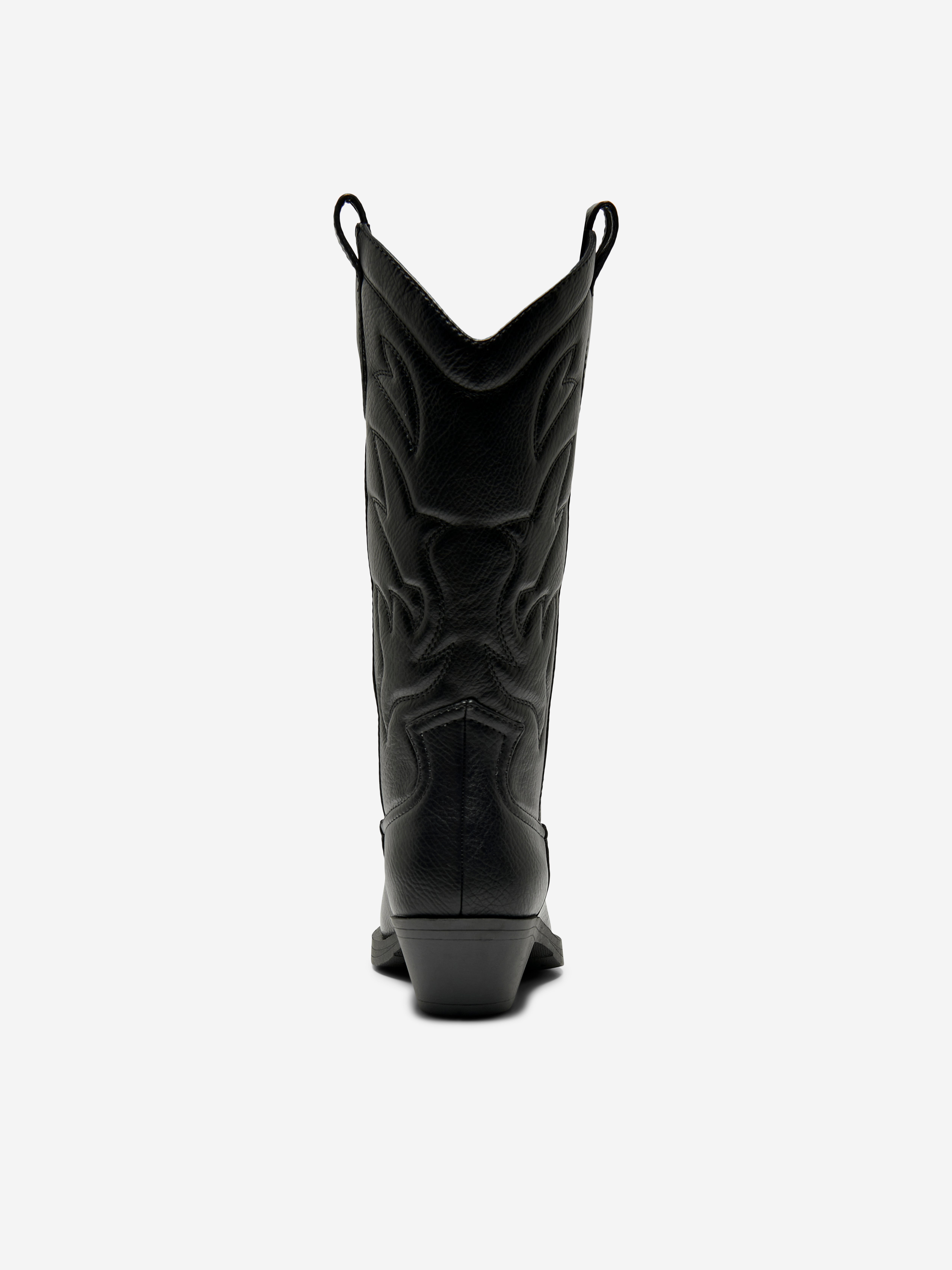 Faux leather cowboy on sale boots