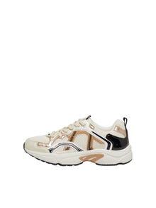 ONLY Konstrastfarvede Sneaker -Beige - 15304407