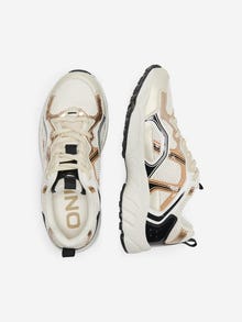 ONLY Contrast color Sneaker -Beige - 15304407
