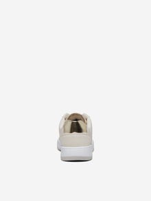 ONLY Contrast color sneakers -Beige - 15304409