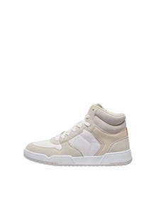 ONLY Contrast color high sneakers -Beige - 15304414