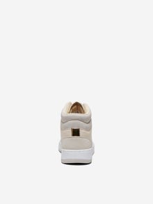 ONLY Contrast color high sneakers -Beige - 15304414