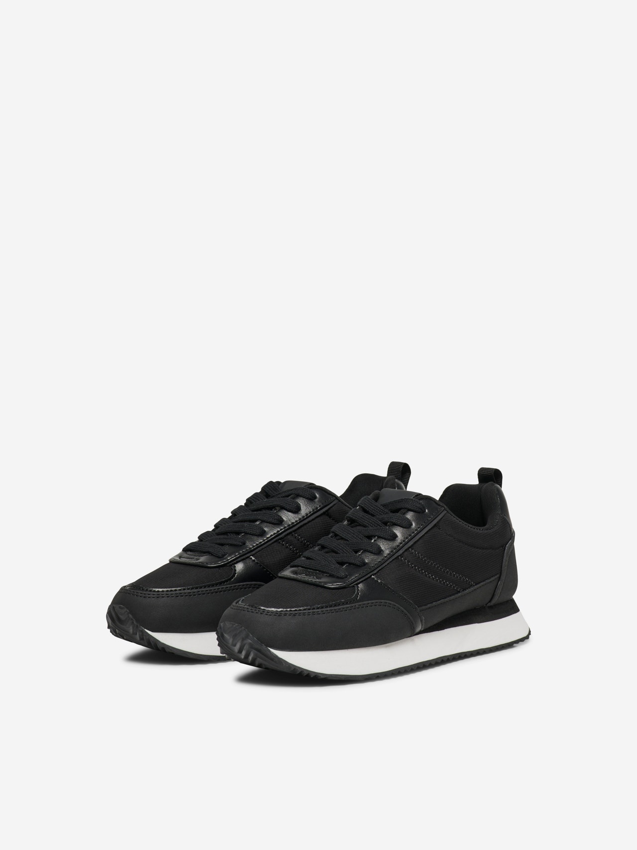 ONLY Almond toe Sneaker -Black - 15304452