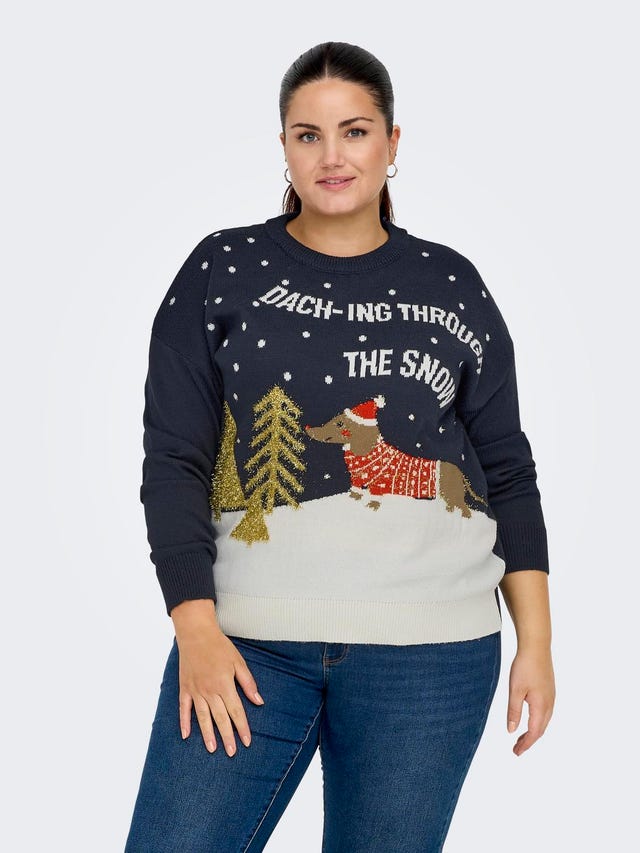 ONLY Curvy christmas jumper - 15304473