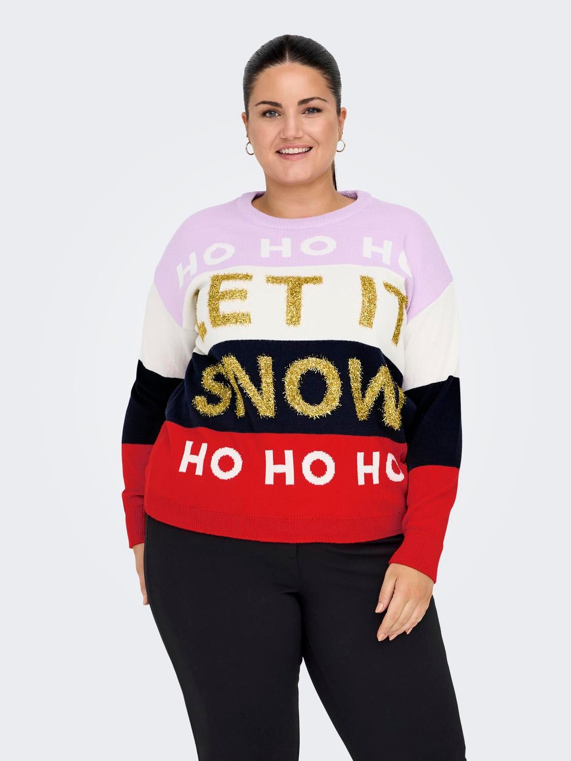 Large size christmas on sale jumpers