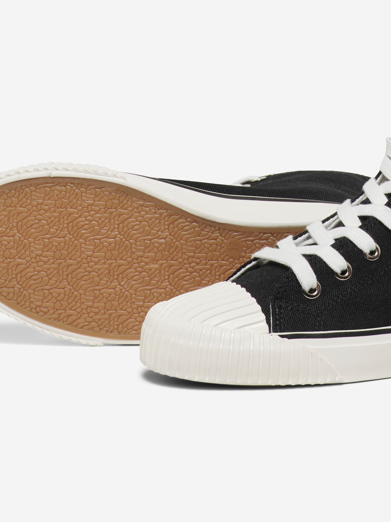ONLY Almond toe Sneaker -Black - 15304530