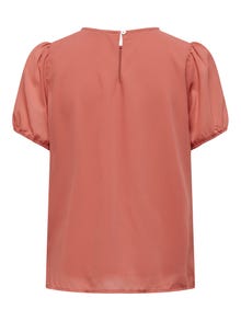 ONLY Regular fit O-hals Top -Canyon Rose - 15304558