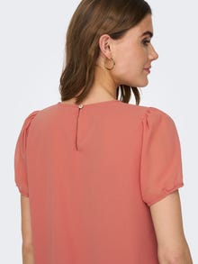 ONLY Regular fit O-hals Top -Canyon Rose - 15304558