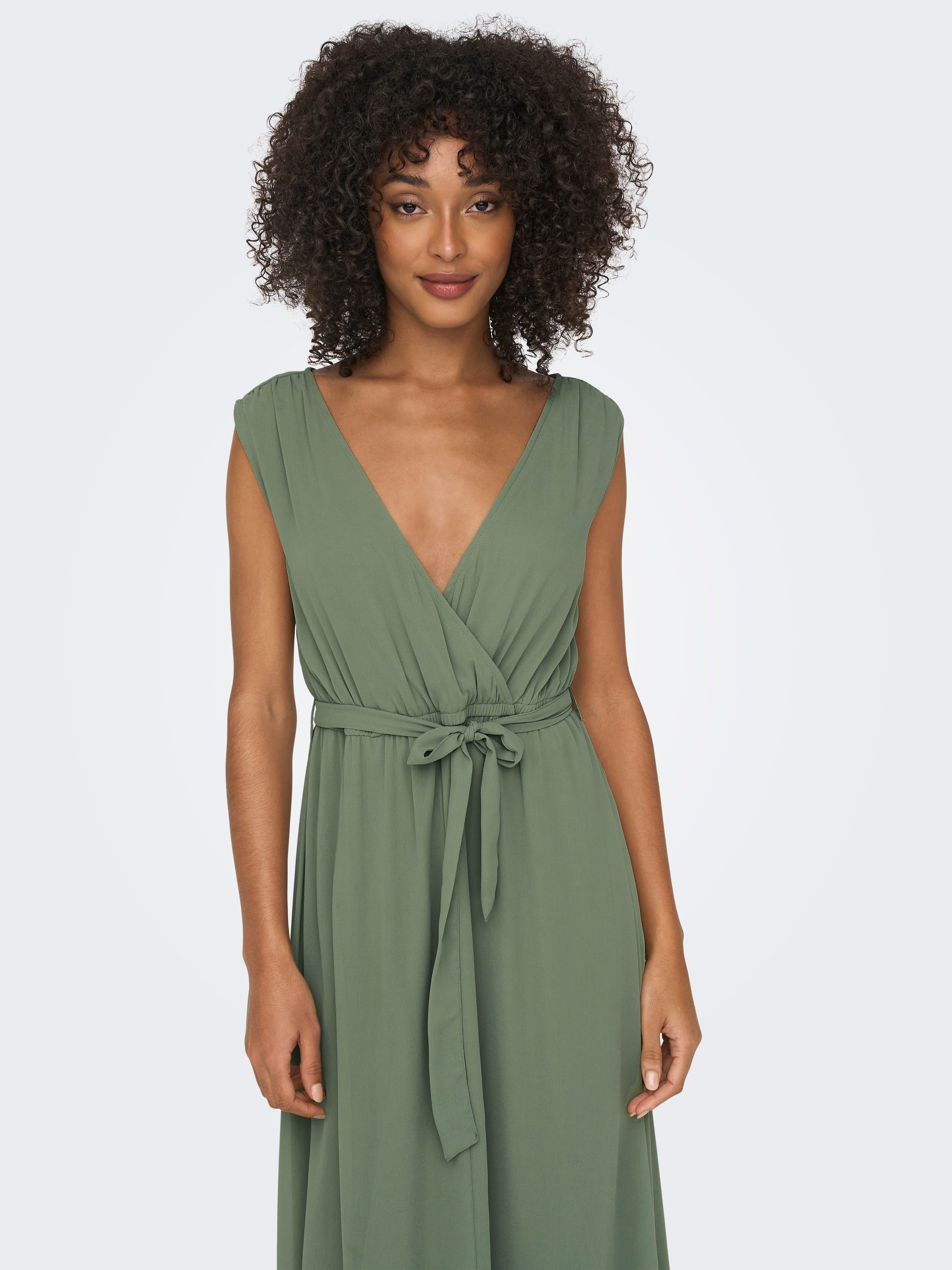 Loose best sale wrap dress