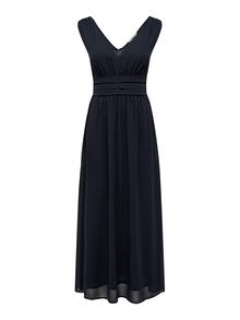 ONLY Relaxed Fit Halter neck Midi dress -Night Sky - 15304577