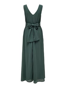 ONLY Robe midi Relaxed Fit Dos nu -Balsam Green - 15304577
