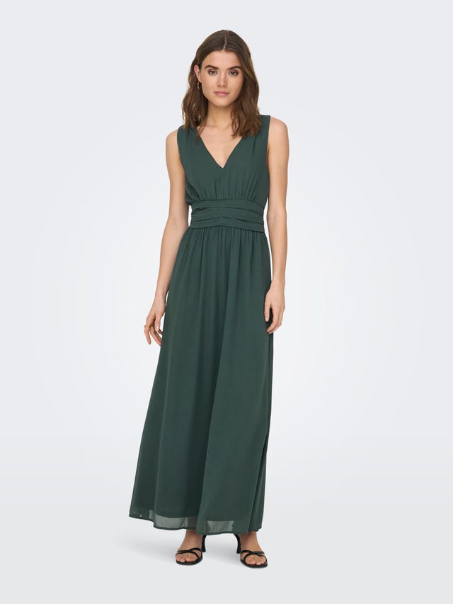 ONLY Relaxed Fit Halter neck Midi dress - 15304577