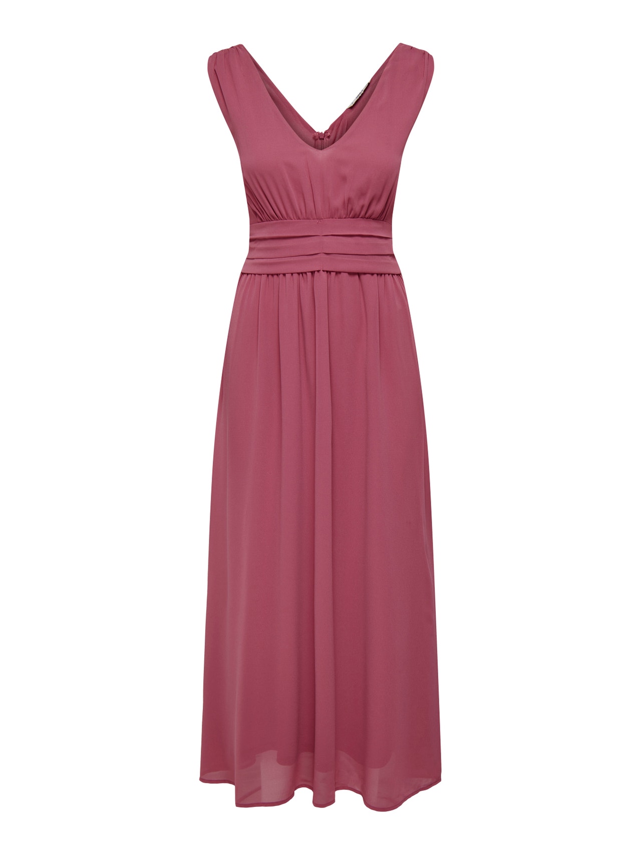 ONLY Robe midi Relaxed Fit Dos nu -Rose Wine - 15304577