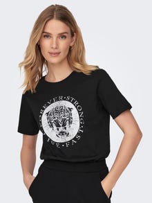 ONLY JDYTIGER T-shirt -Black - 15304587