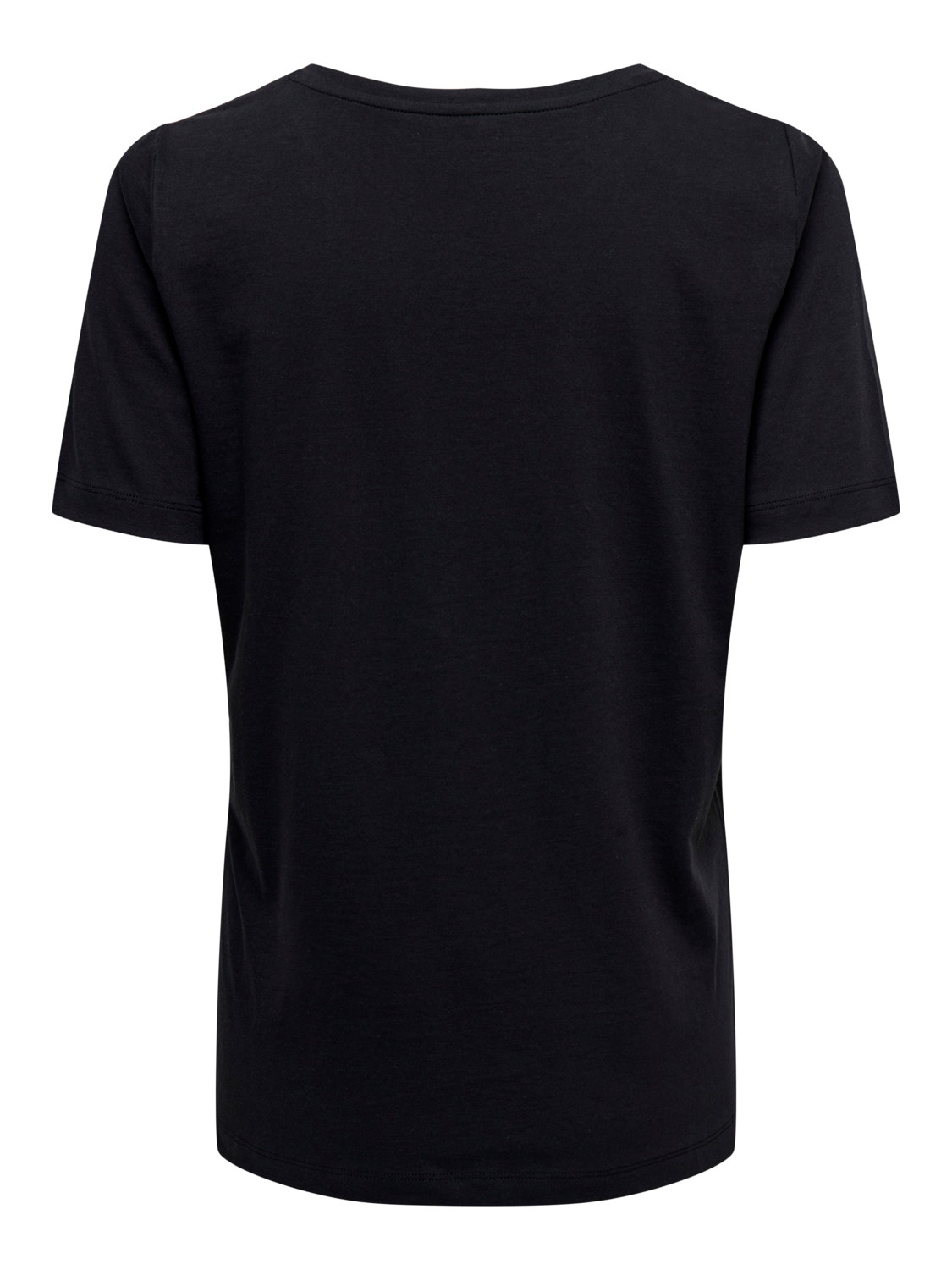 ONLY Normal geschnitten Rundhals T-Shirt -Black - 15304588