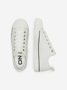 ONLY Canvas low sneakers -White - 15304619