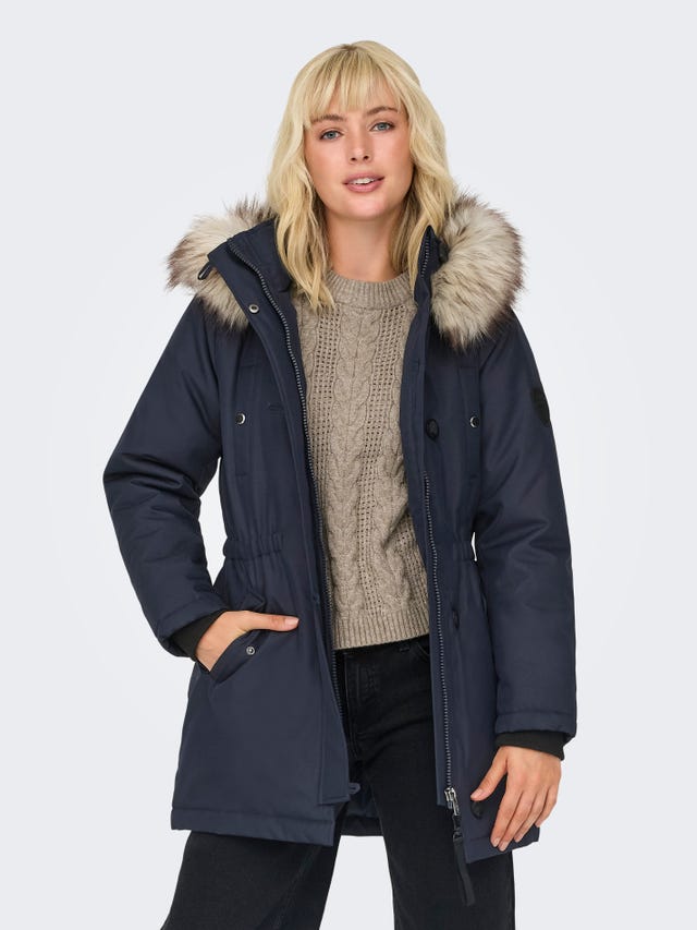 ONLY Onlsiena Teddy Anorak Life CC OTW pour femme, Cocoa crème, XL ONLY Onlsiena Teddy Anorak Life CC OTW pour femme, Cocoa crème, XL