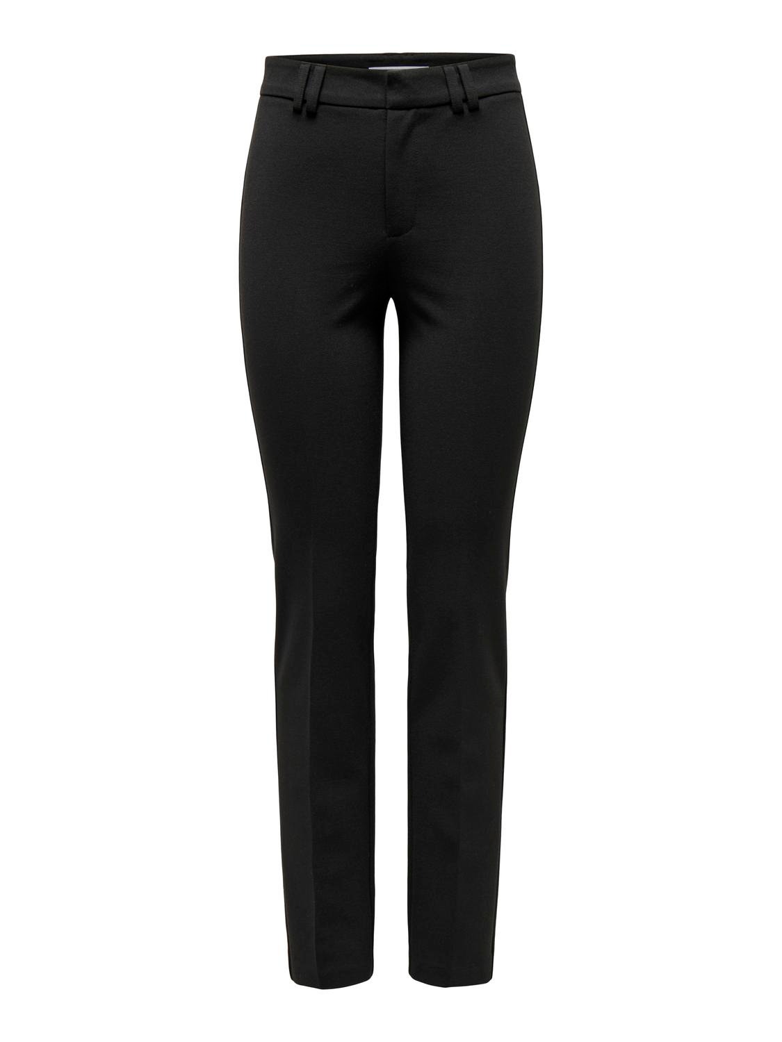 ONLY Flared Fit Mid waist Trousers -Black - 15304634