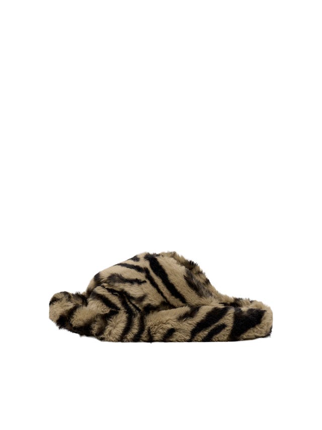 ONLY Faux fur slippers - 15304642