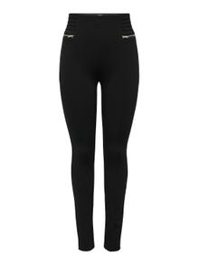 ONLY Slim Fit Hohe Taille Leggings -Black - 15304688