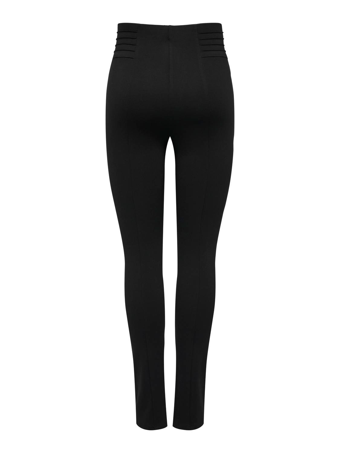 ONLY Slim Fit High waist Leggings -Black - 15304688