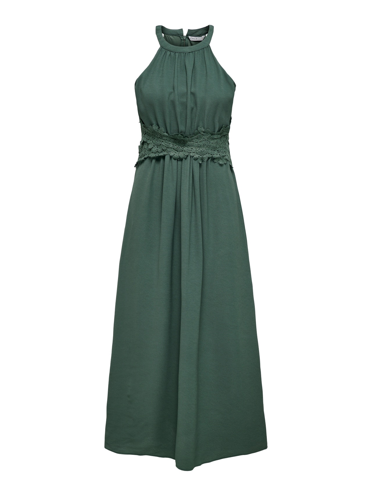 ONLY Robe midi Relaxed Fit Dos nu -Balsam Green - 15304689