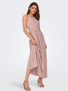 ONLY Robe midi Relaxed Fit Dos nu -Misty Rose - 15304689