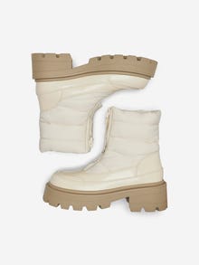 ONLY Bottes Bout rond -Creme - 15304727