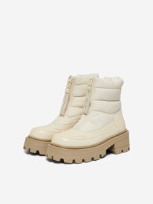 ONLY Bottes Bout rond -Creme - 15304727