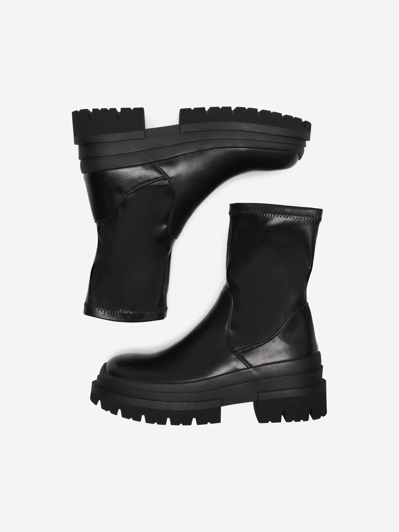 ONLY Mandelformet tå Boots -Black - 15304757