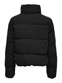 ONLY High stand-up collar Quilted Jacket -Black - 15304768