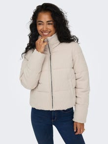 ONLY High stand-up collar Quilted Jacket -Moonstruck - 15304768