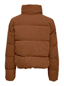 ONLY High stand-up collar Quilted Jacket -Argan Oil - 15304768