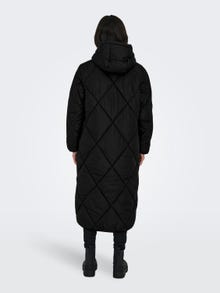 ONLY High neck Coat -Black - 15304780