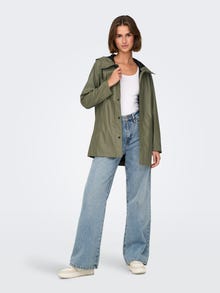 ONLY Long rain jacket with buttons  -Kalamata - 15304784