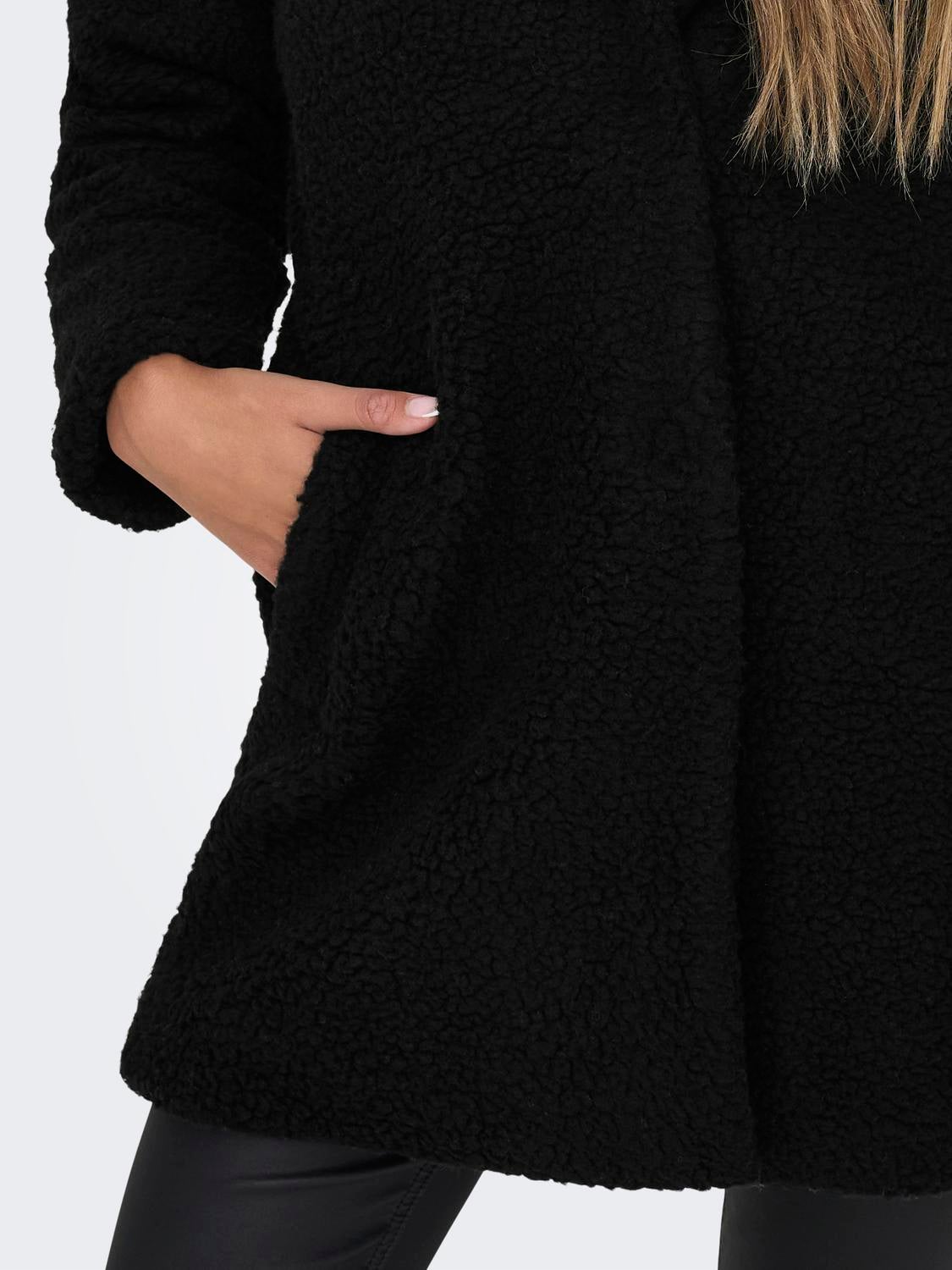 Black teddy coat size 18 online