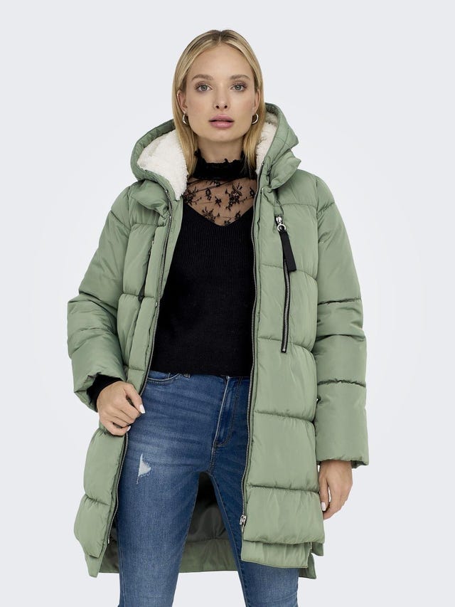 ONLY Long puffer coat - 15304792