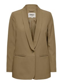 ONLY Classic box fit blazer -Toasted Coconut - 15304854