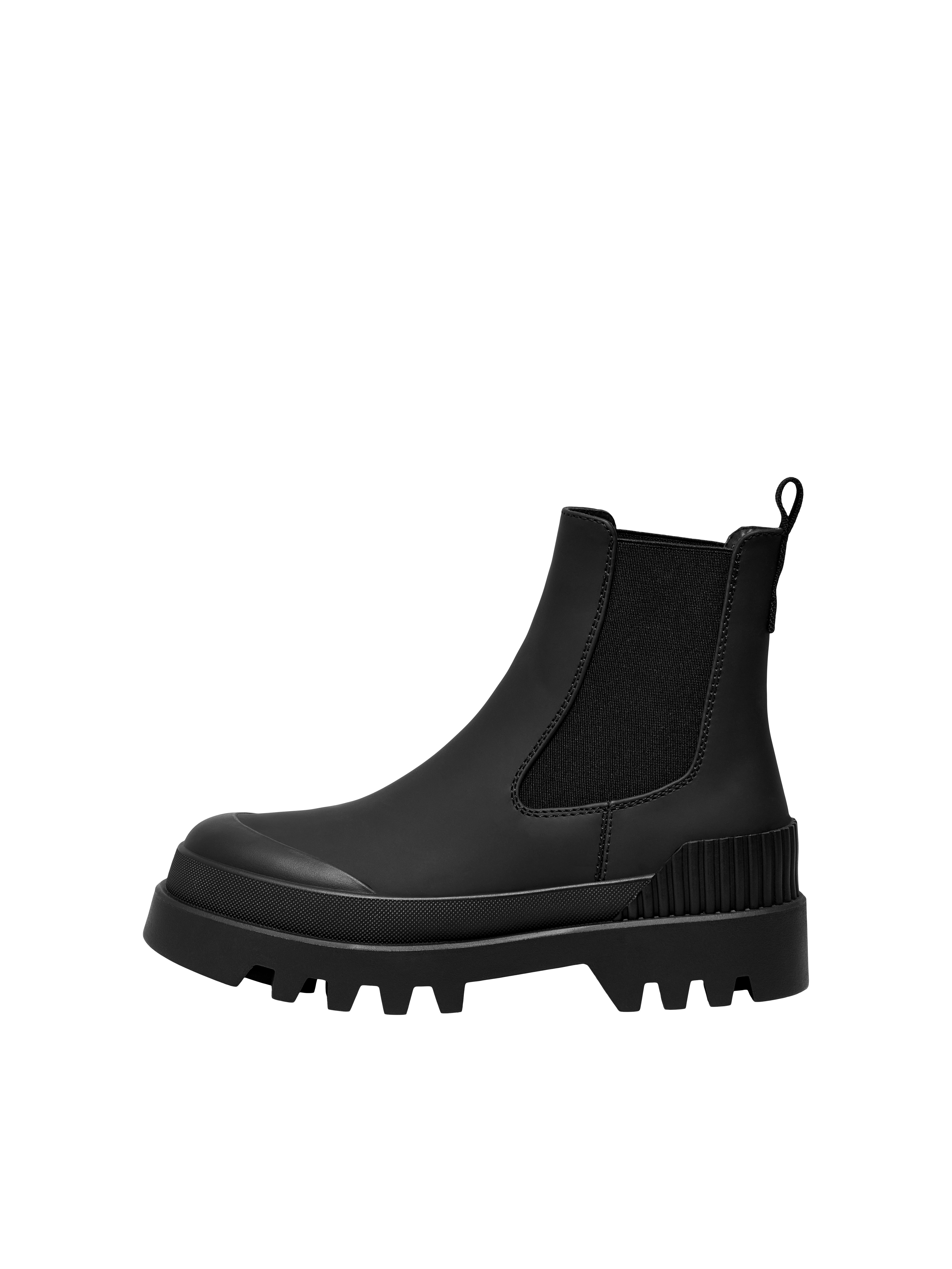 Bottes Bout rond Black ONLY