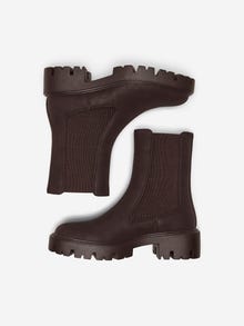 ONLY Støvle med blokhæl -Brown Stone - 15304868