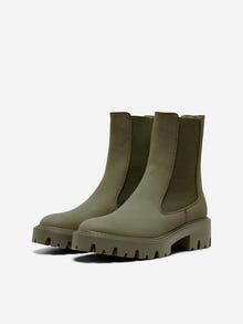 ONLY Mandelformet tå Boots -Forest Green - 15304868